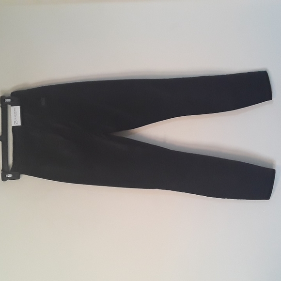 NWT 7 for All Mankind High Waist Velvet Ankle Skinny with Exposed Button Fly 23 - Picture 9 of 16